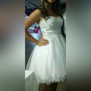 Formal strapless dress